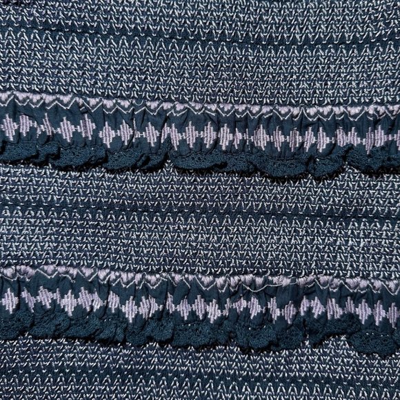 NWT Anthropologie smocked embroidered tank top - Picture 6 of 6